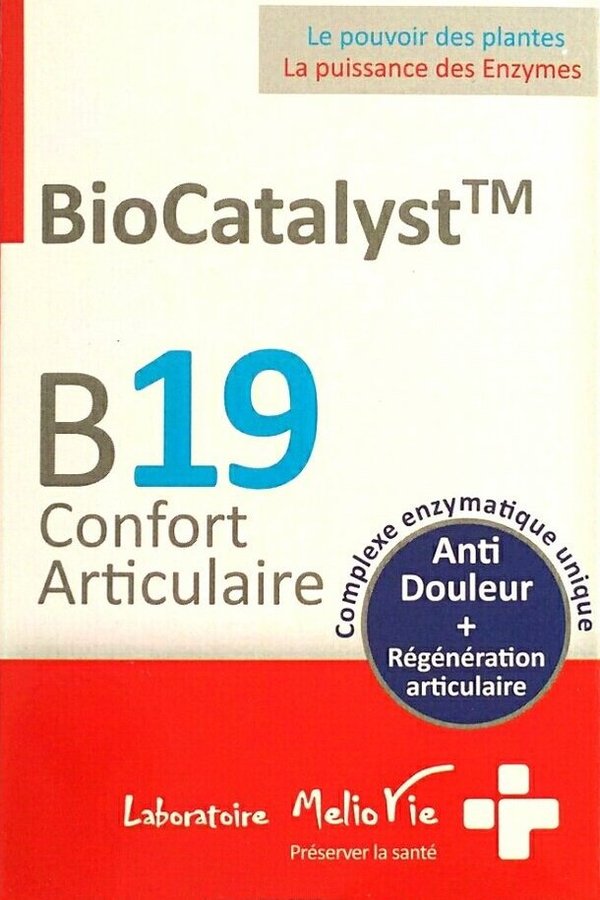 BioCatalyst B19 / Confort articulaire               (60 caps)